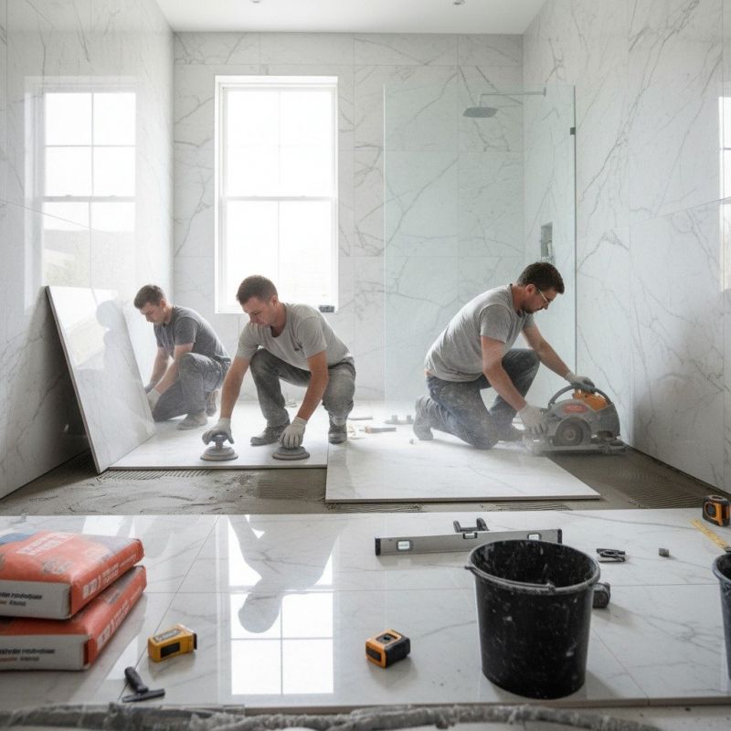 Marble Tile Floor Installation Service