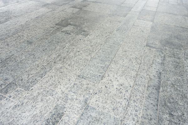 Grey Granite Tile Laying