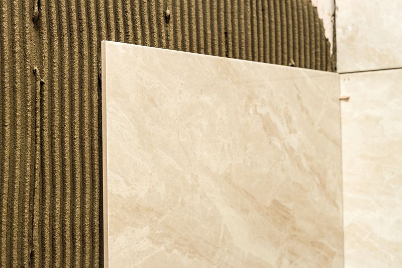 Marble Tile Floor Installation